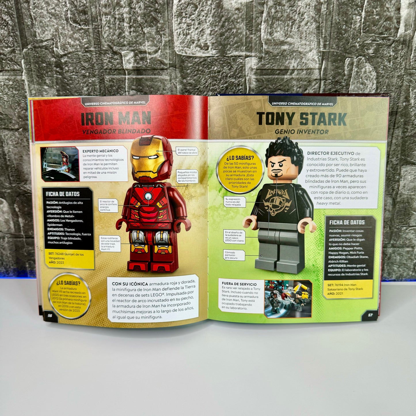 Enciclopedia LEGO® Marvel ⏐ El Universo de Superhéroes en Bloques