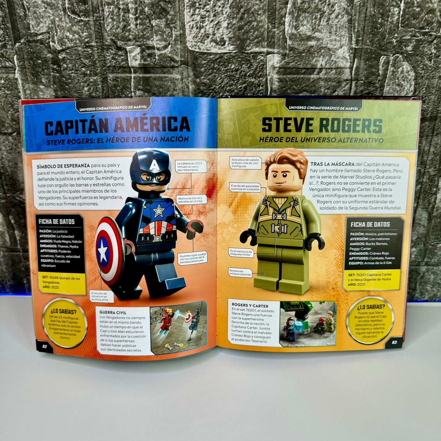Enciclopedia LEGO® Marvel ⏐ El Universo de Superhéroes en Bloques