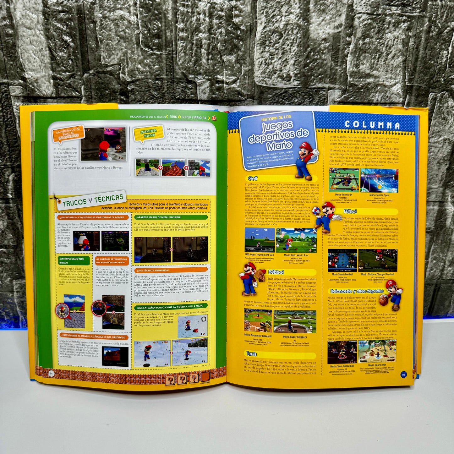 Enciclopedia Super Mario Bros®️ ⏐ Saltos, Estrellas y Aventuras