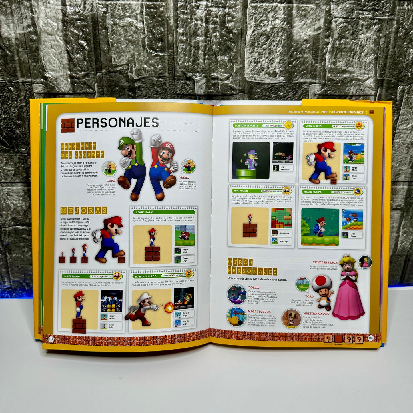 Enciclopedia Super Mario Bros®️ ⏐ Saltos, Estrellas y Aventuras