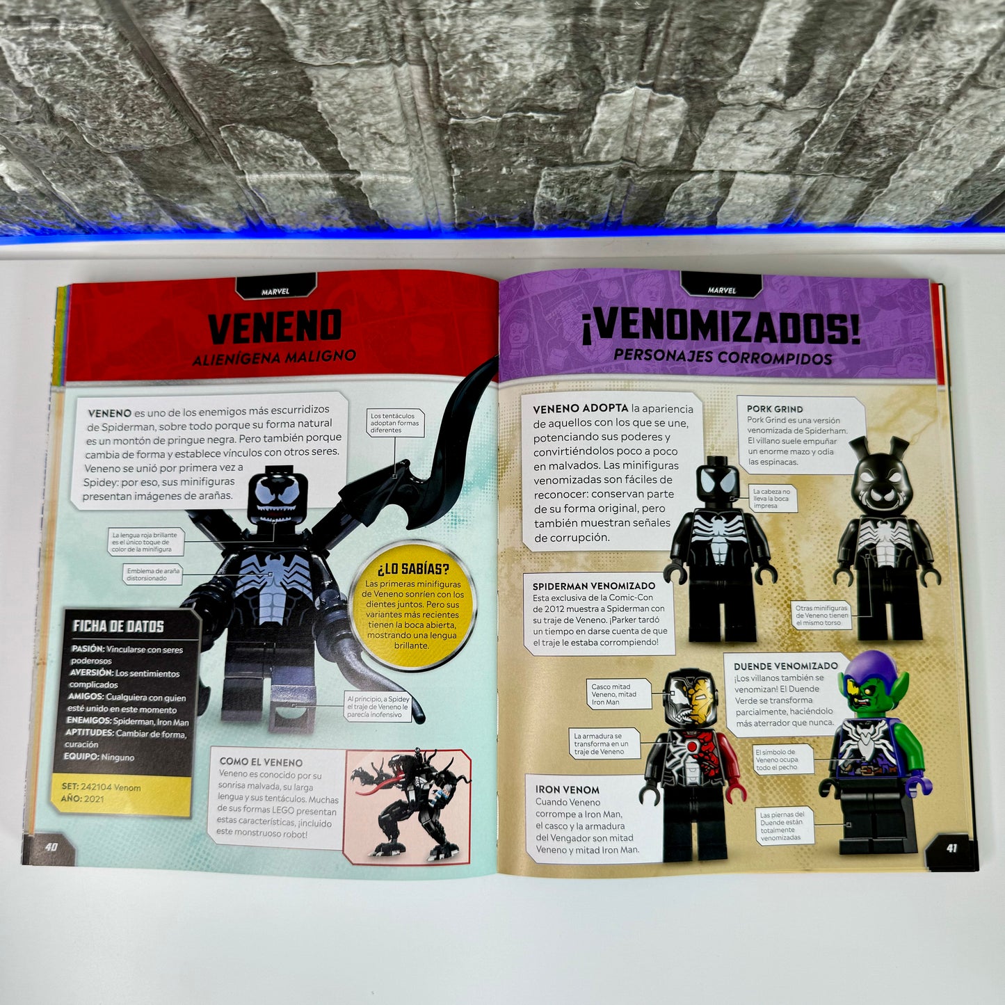 Enciclopedia LEGO® Marvel ⏐ El Universo de Superhéroes en Bloques